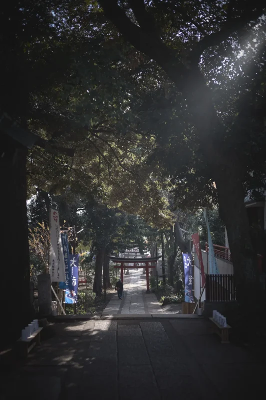 自由が丘の熊野神社は心落ち着く不思議な場所