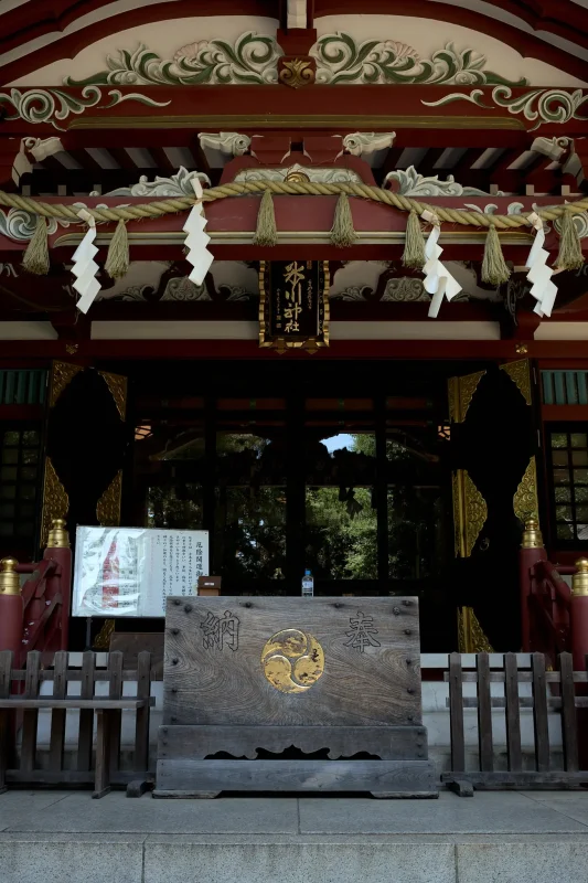 中野氷川神社でズミルックス35mmの立体感を楽しむ