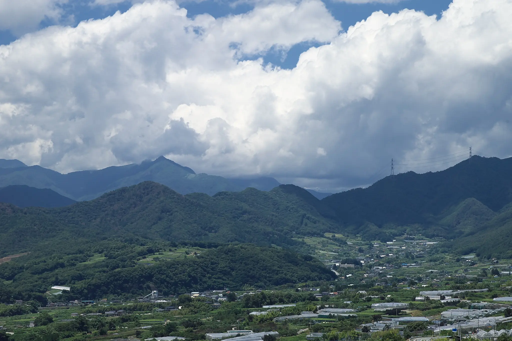 牛奥みはらしの丘で鉄分補給