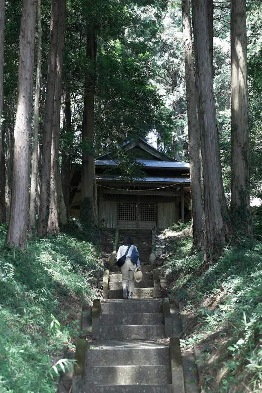 夏の日枝神社＠埼玉県比企郡ときがわ町