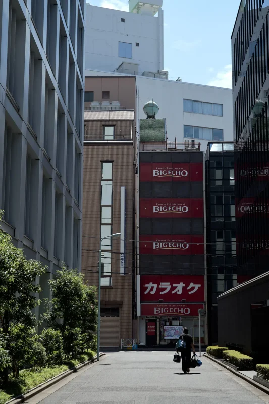 東京証券取引所まで行って折り返し