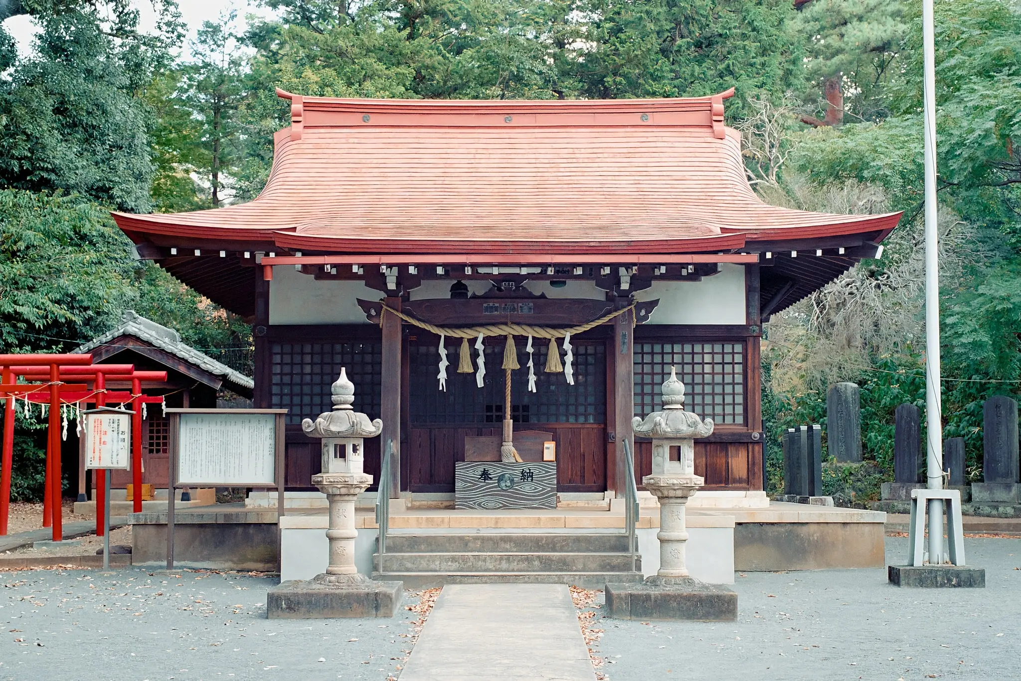 多摩湖に行くときは、多摩湖氷川神社から!