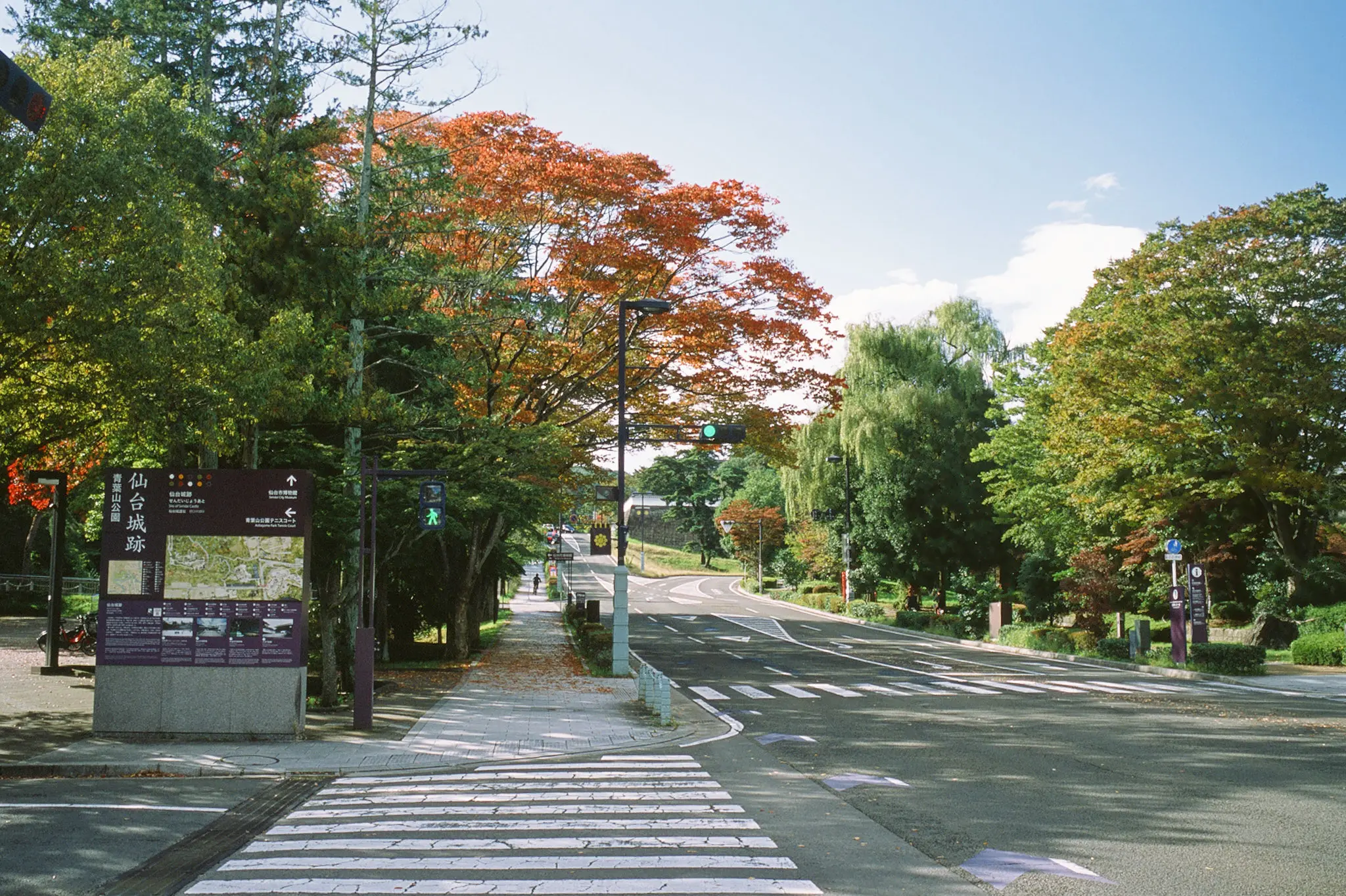 仙台城跡、テレビで良く見るアレはここだったのか / 仙台・松島旅行2025