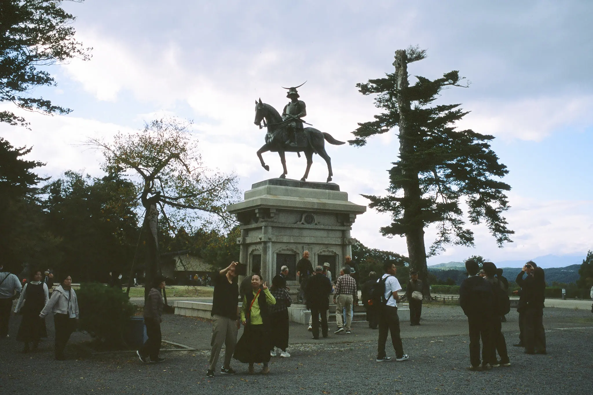 仙台城跡、テレビで良く見るアレはここだったのか / 仙台・松島旅行2025