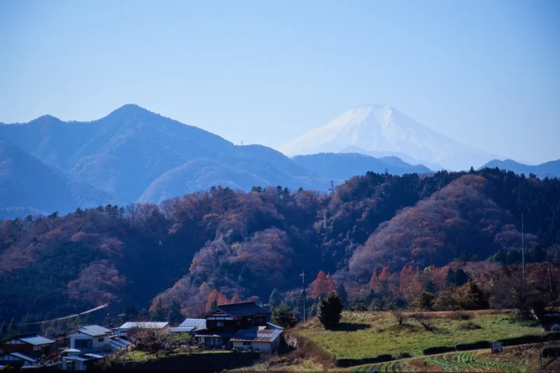 上野原でとっておきの富士山撮影スポットを見つけたぞ！
