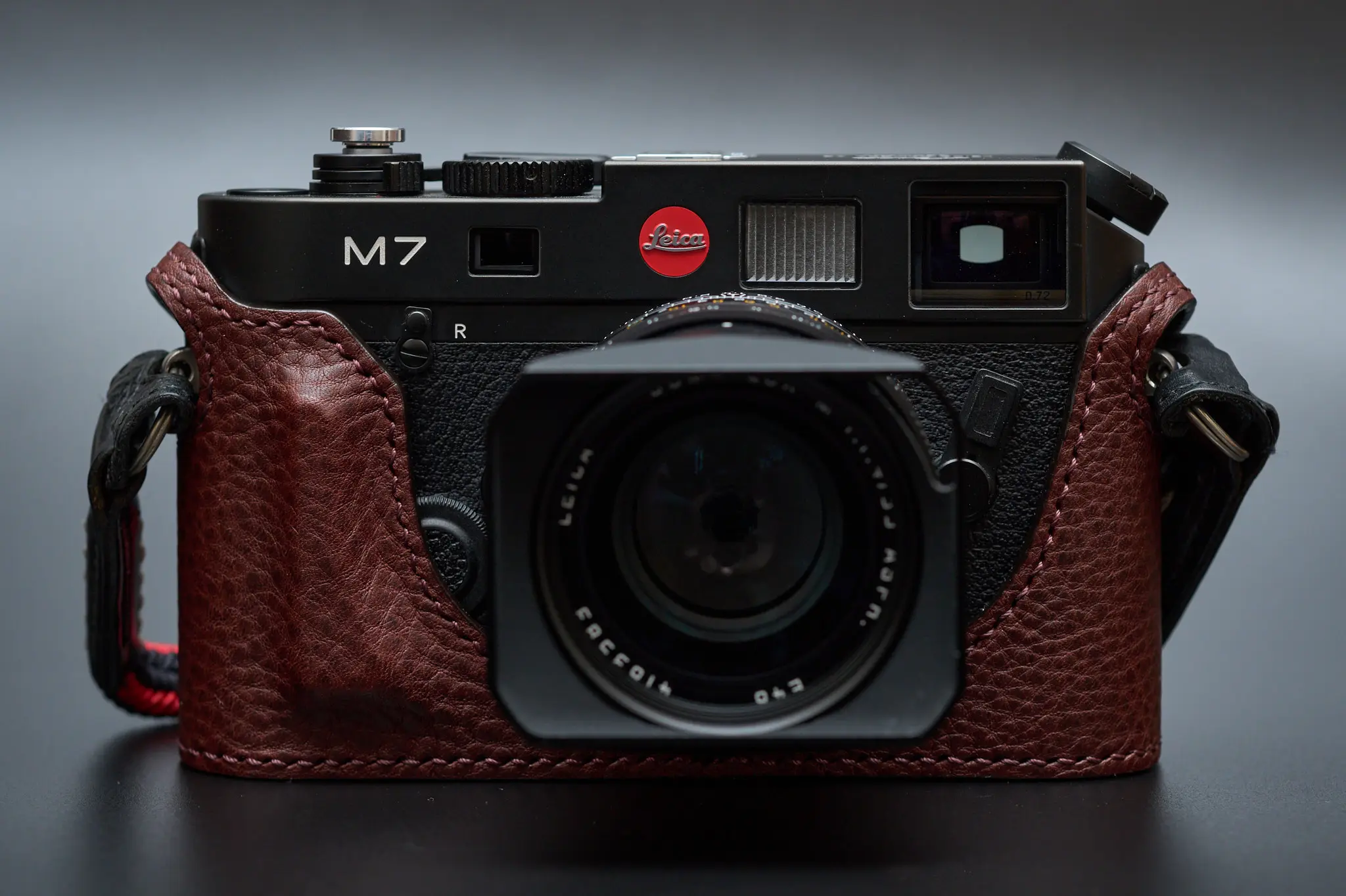 Leica M7にchuncraftのケースを履かせたら、超絶カッコいい!