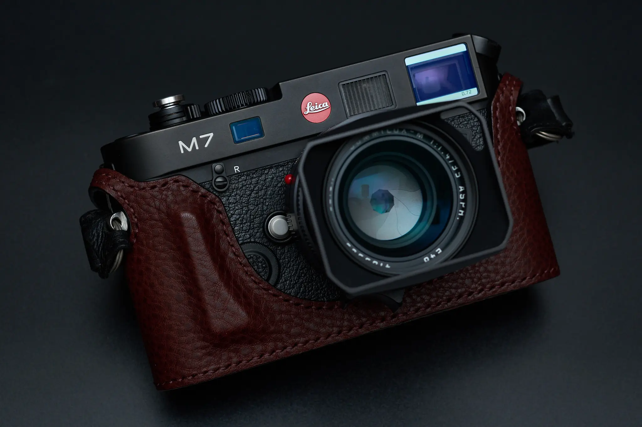 Leica M7にchuncraftのケースを履かせたら、超絶カッコいい!